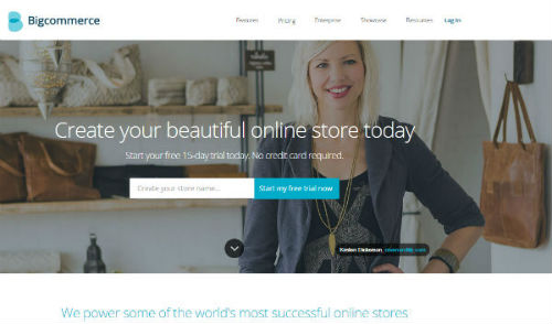 Bigcommerce - most popular hosted ecommerce software