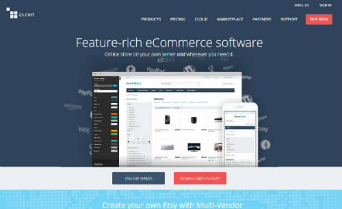 CS Cart - best enterprise ecommerce software