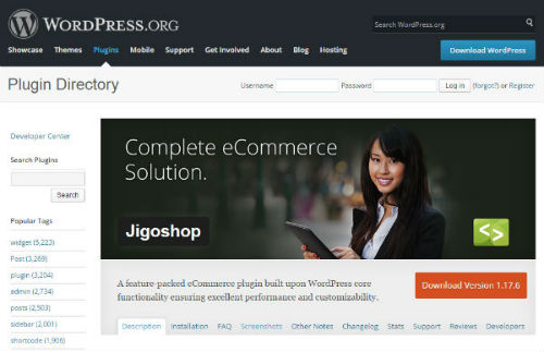 Jigoshop - best open source shopping cart software