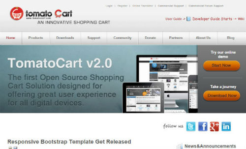 TomatoCart - best open source online store