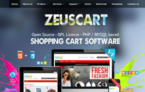 ZeusCart - most secure open source shopping cart