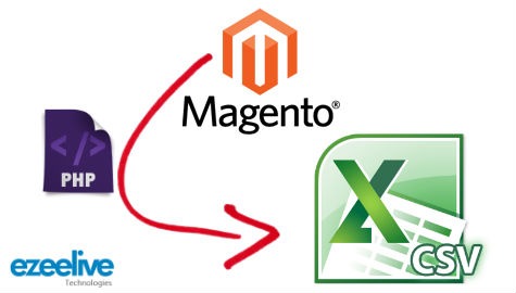 Ezeelive Technologies - Export Magento Database CSV Format Using Custom PHP Code