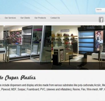 chepar plastics - web design miraroad