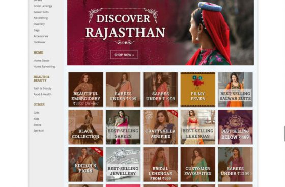 handicrafts ecommerce development india