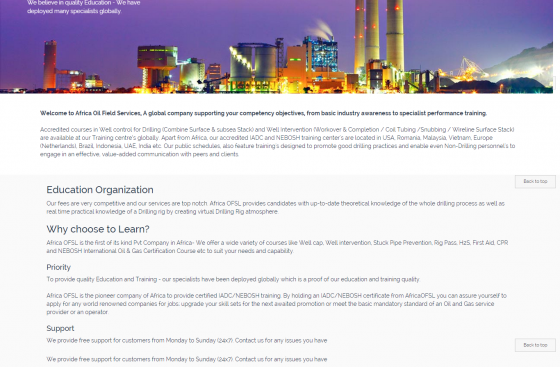 Home - Africa Oil Field Services