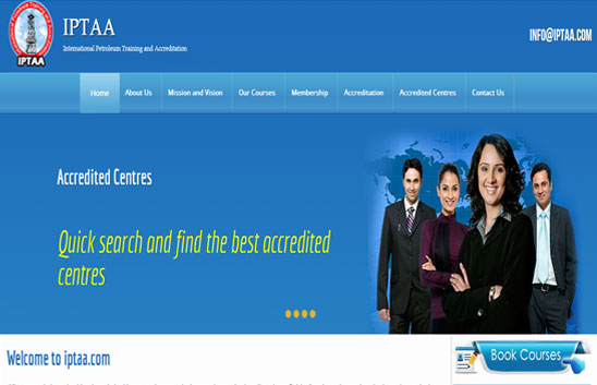 iptaa international petroleum training institute wordpress development company in mumbai