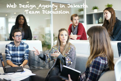 Team Discussion - Web Design Agency in Jakarta